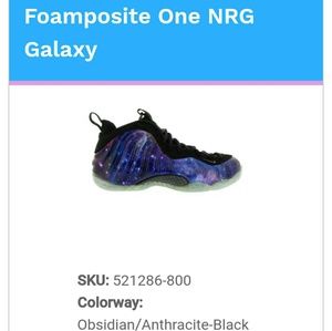 Pre owned Nike Foamposite